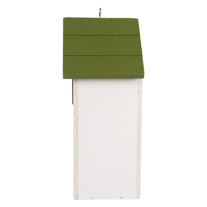 Vogelhuis 15x10x22 cm Wit Hout