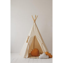 Beige Tipi Tent Voor Kinderen Voor Speelplezier En Rust