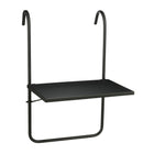 Balkontafel Seatle Ø38x57,5 cm metaal zwart