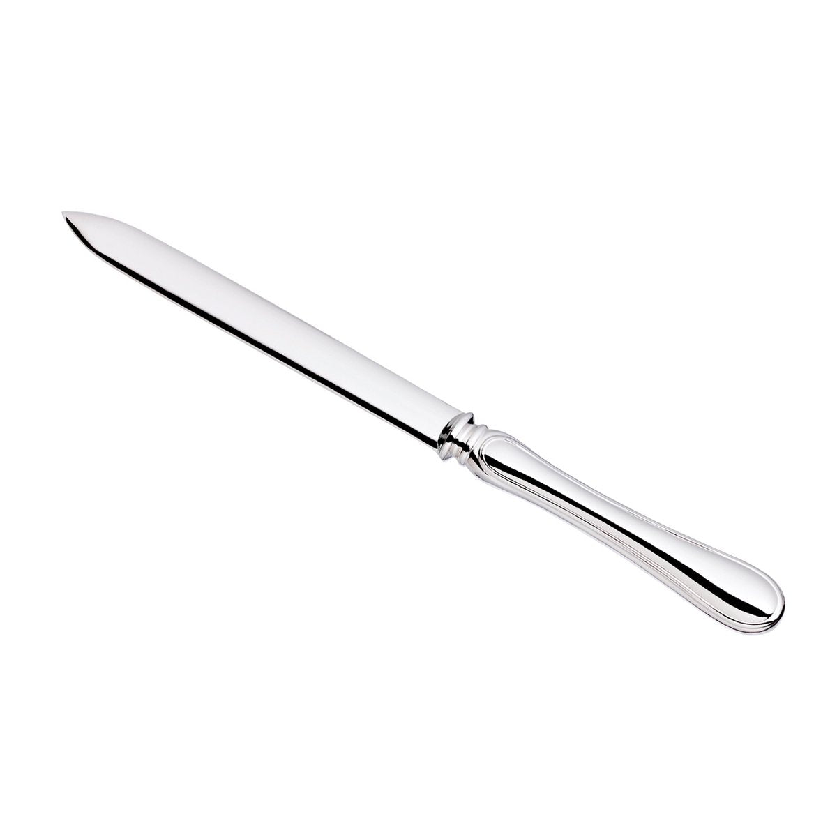 Briefopener verzilverd 19 cm