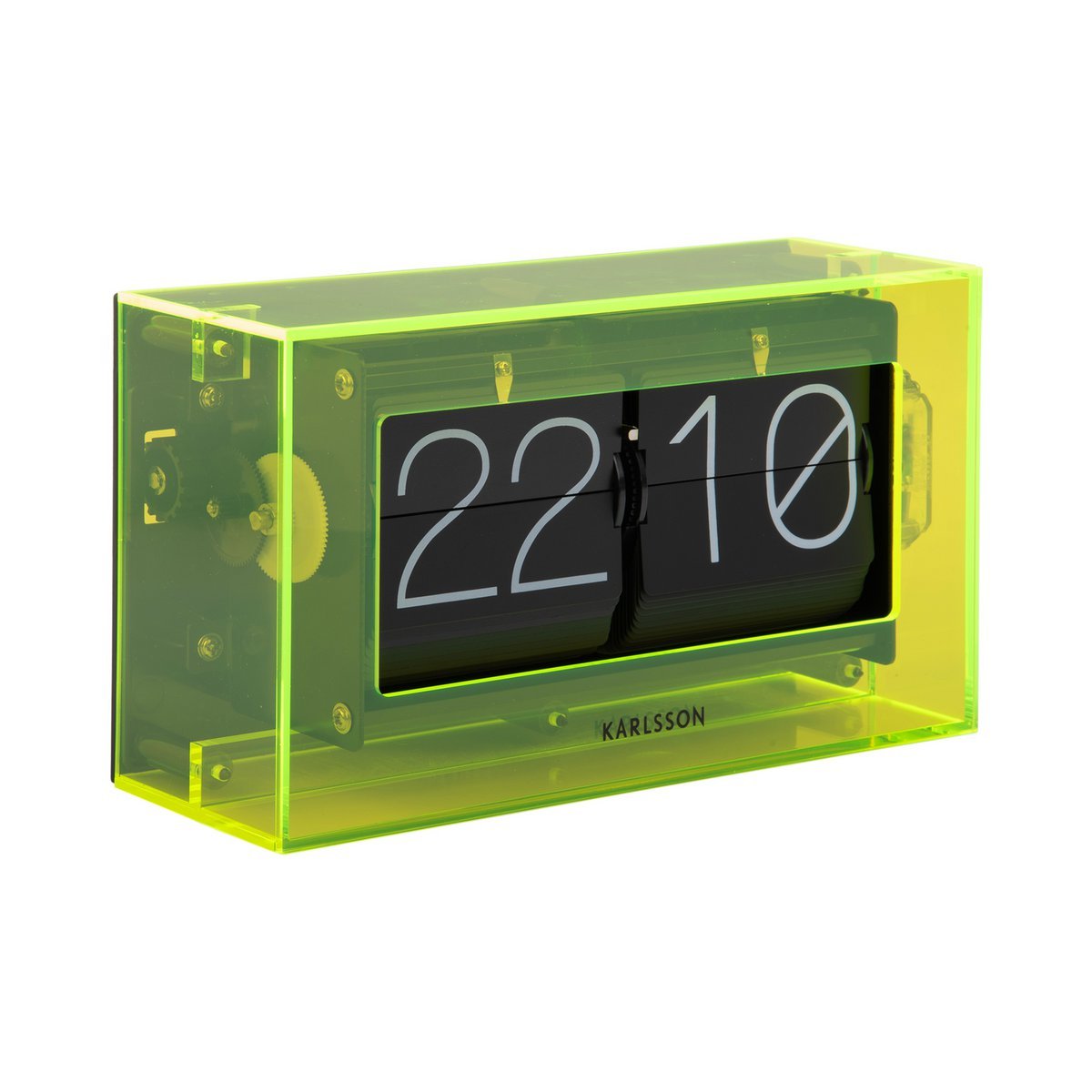 Boxed Flip Table Clock