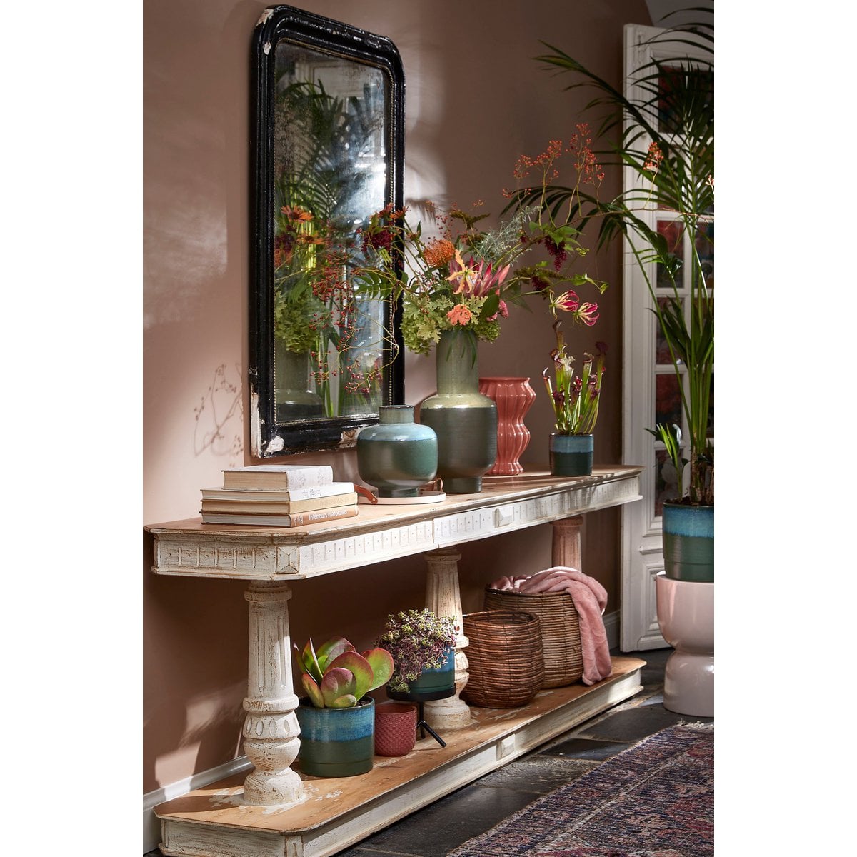 Flowerpot indoor Olof Dark brown