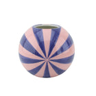 Vase - Flower Vase Swirl - Pink/blue - 20x20x20cm