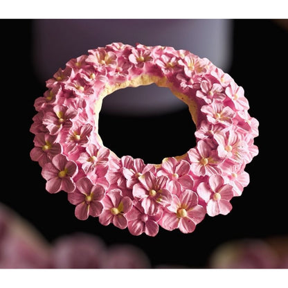 Bloemenkrans/fotolijst/deurdecor/spiegel 14,5 cm