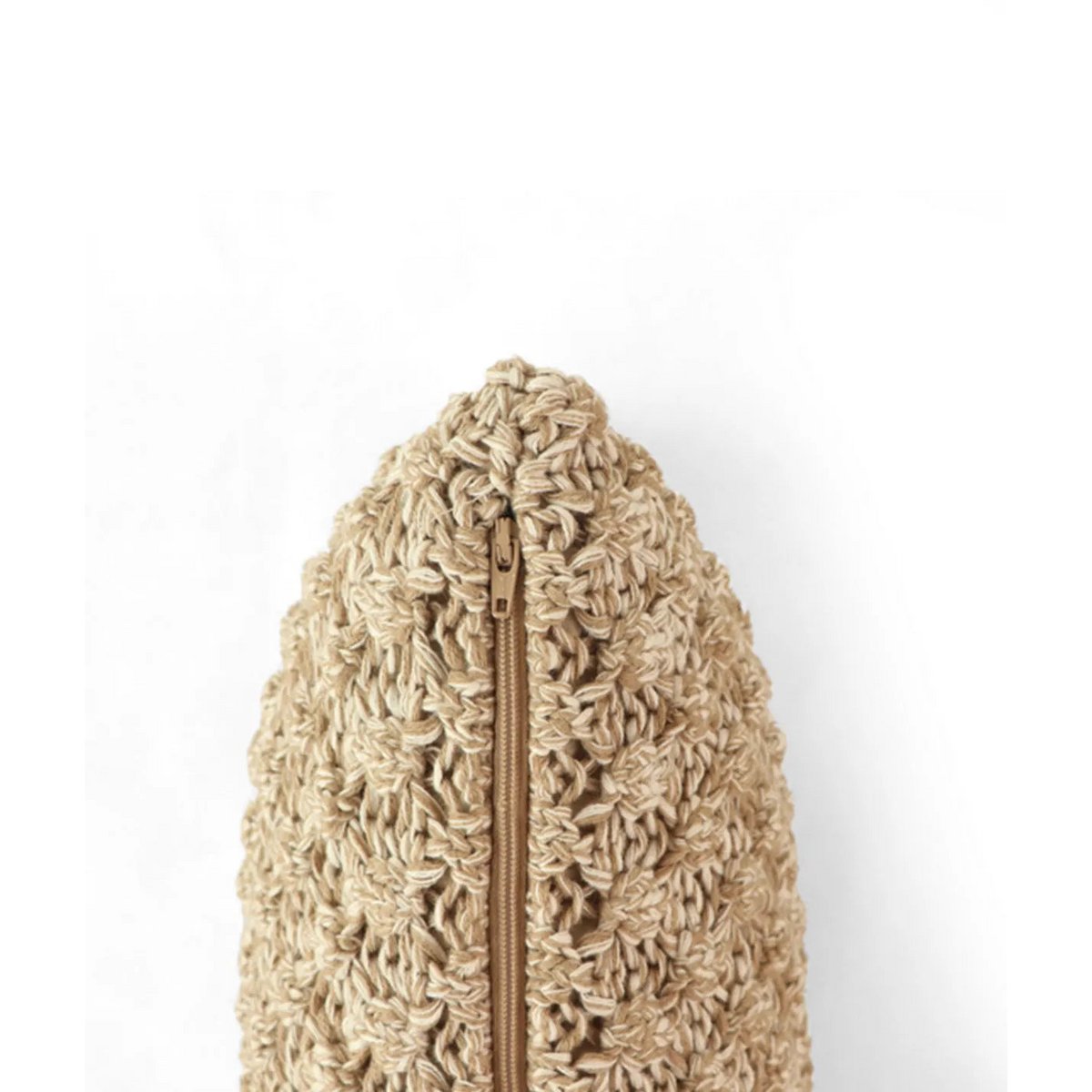Kussenhoes 45x45 cm katoen khaki naturel