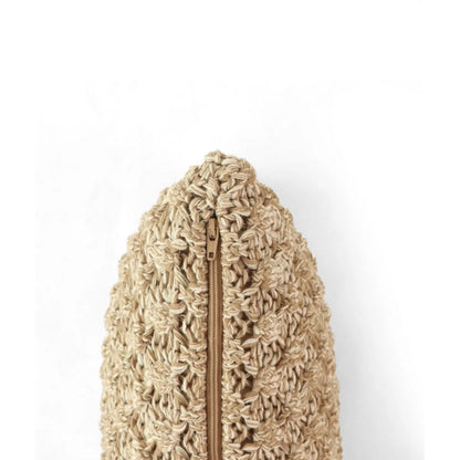 Kussenhoes 45x45 cm katoen khaki naturel