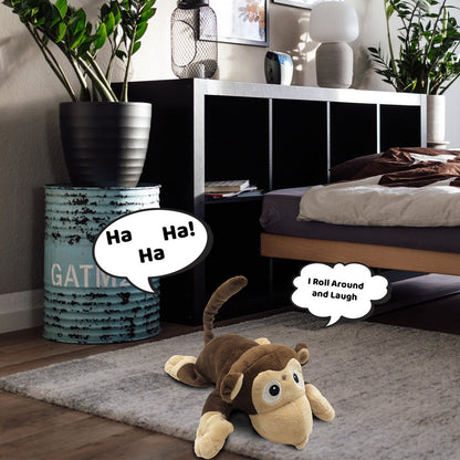 Chuckle Buddie Affe interactieve knuffel