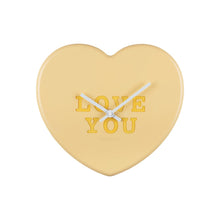 Wall Clock Heart Candy