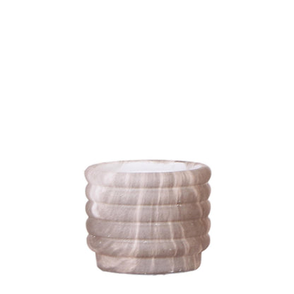 Sierpot keramiek Ø6x7 cm donker marmerlook