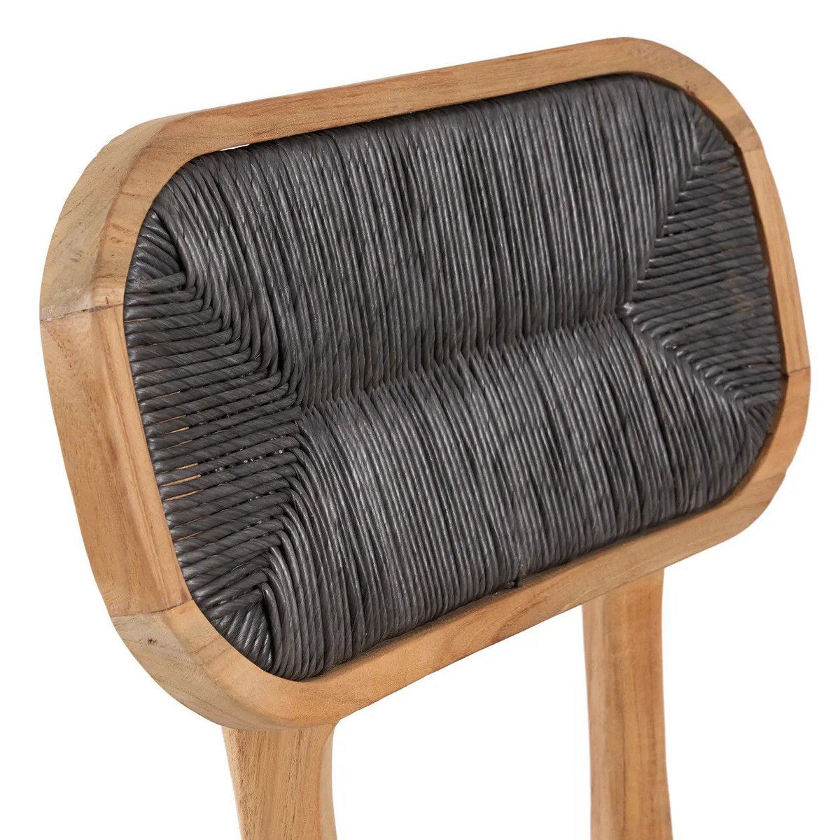 Eetkamerstoel teakhout geupcycled