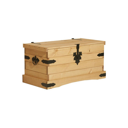 Massief kiefer meubel honigkleur gewaxt