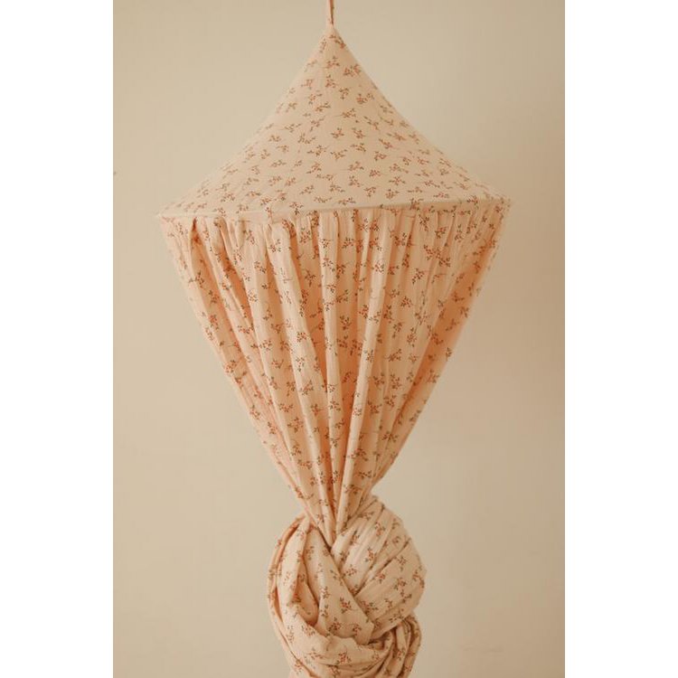 Luifel met kleine bloemen