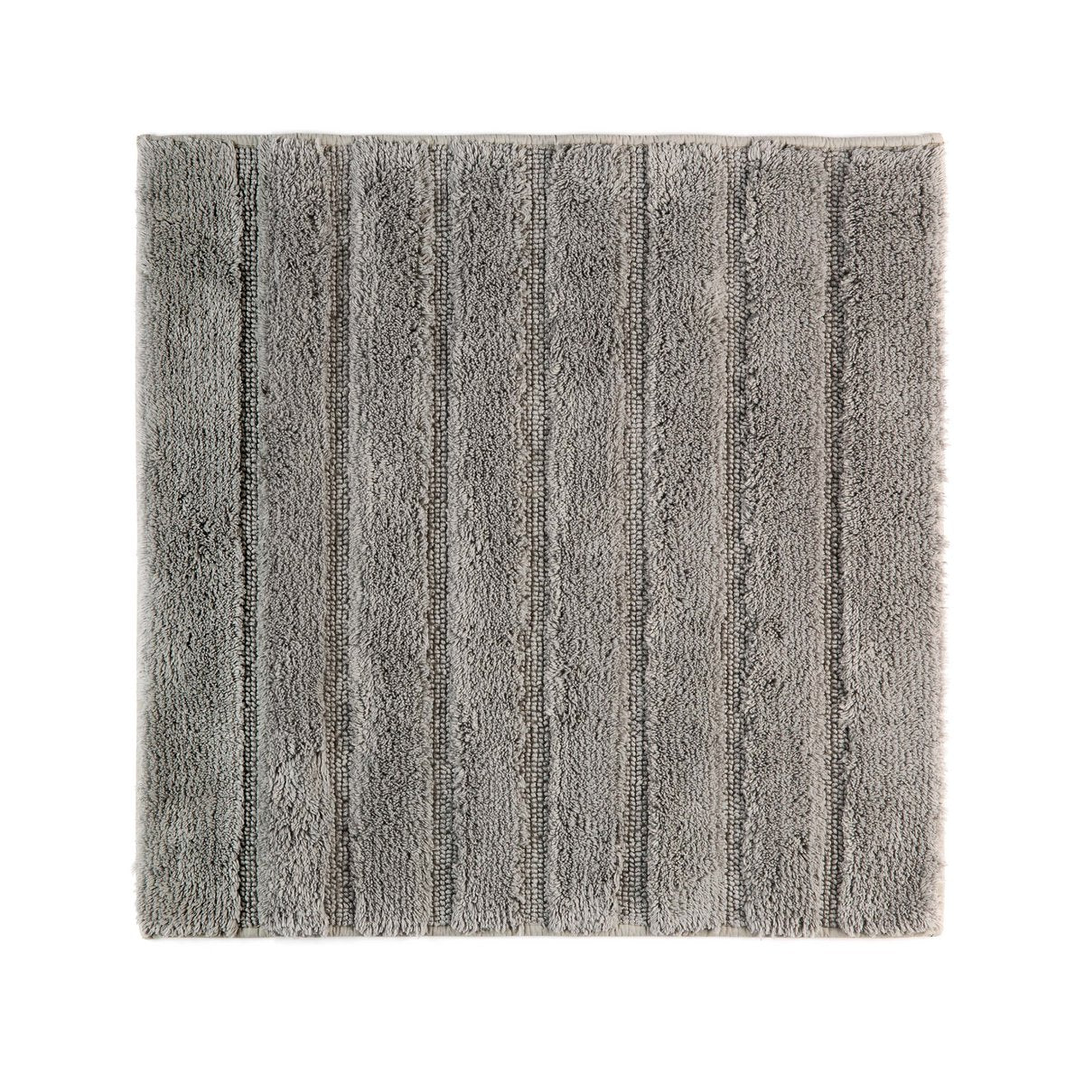 Bidetmat 60x60 cm slategrey katoen antislip