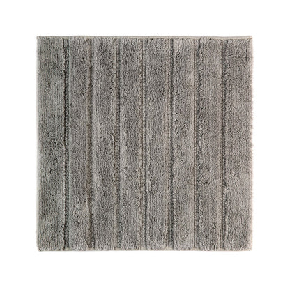 Bidetmat 60x60 cm slategrey katoen antislip