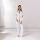 TENCEL™ Pajama Set Women Off White