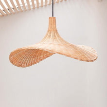 Hanglamp rotan trechtervorm 49 cm