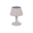 Tafellamp op zonne-energie grijs 20 cm