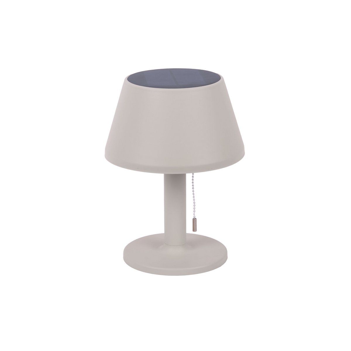 Tafellamp op zonne-energie grijs 20 cm