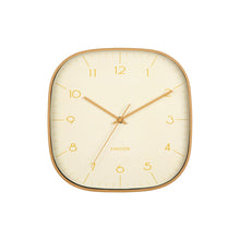 Grato square wall clock