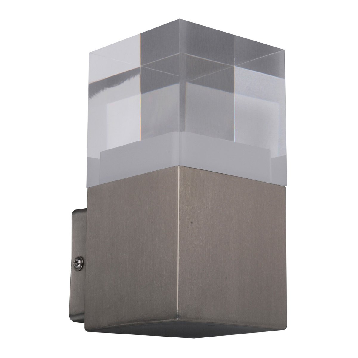 Leah LED Externe Wandlamp Metaal Kristallijne Structuur