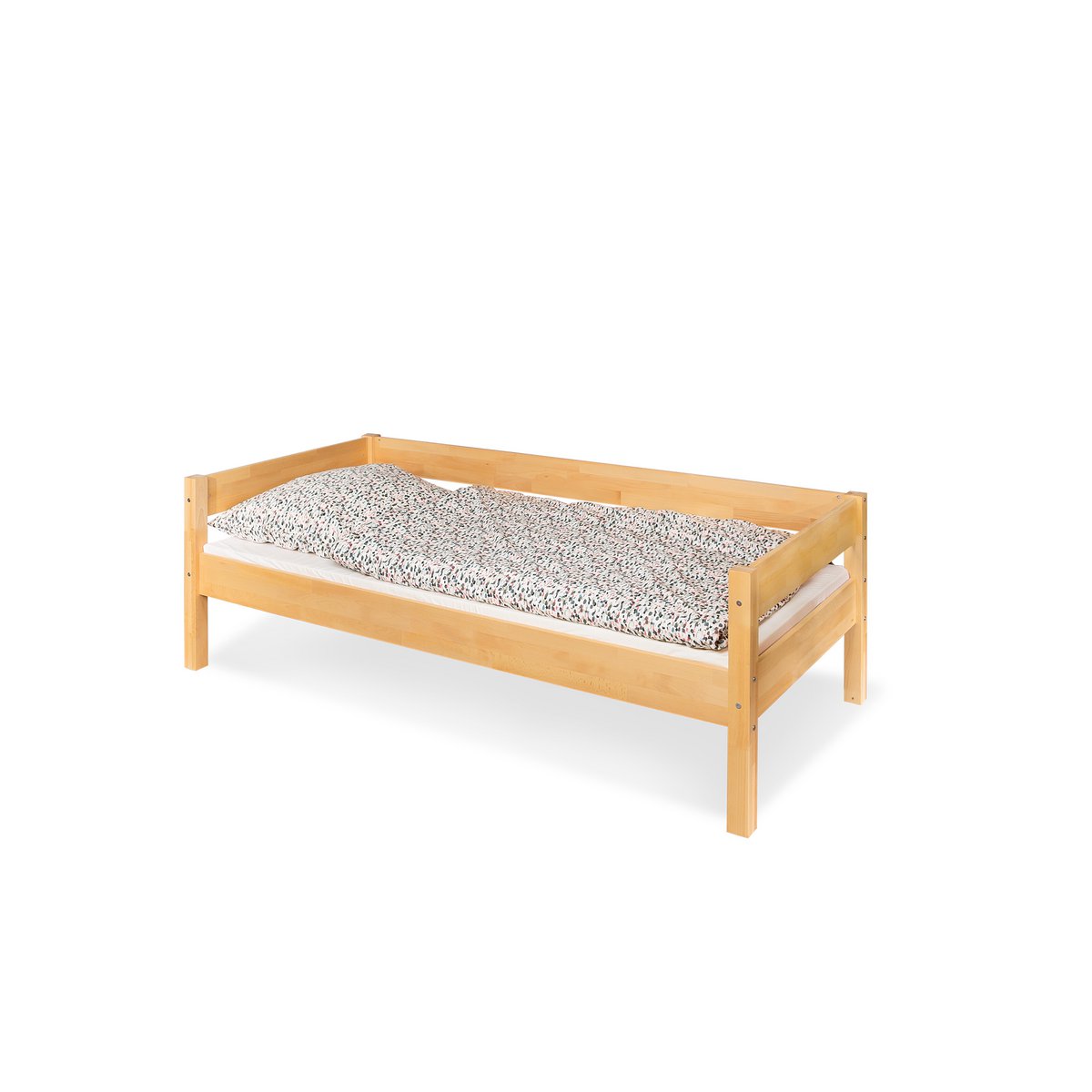 Toddler bed, oiled beech wood