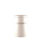 Opbergdoos keuken 11x11x16 cm staal beige
