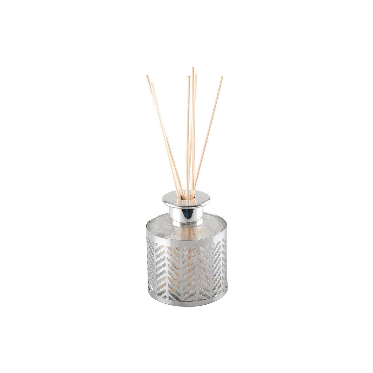 Geurkaars 200 ml zilver