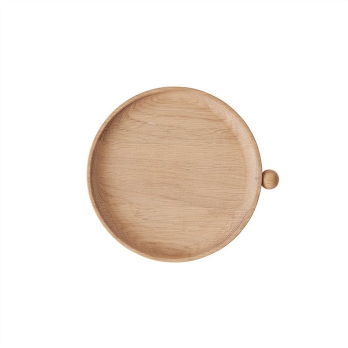 Inka Wooden Round Tray - Small