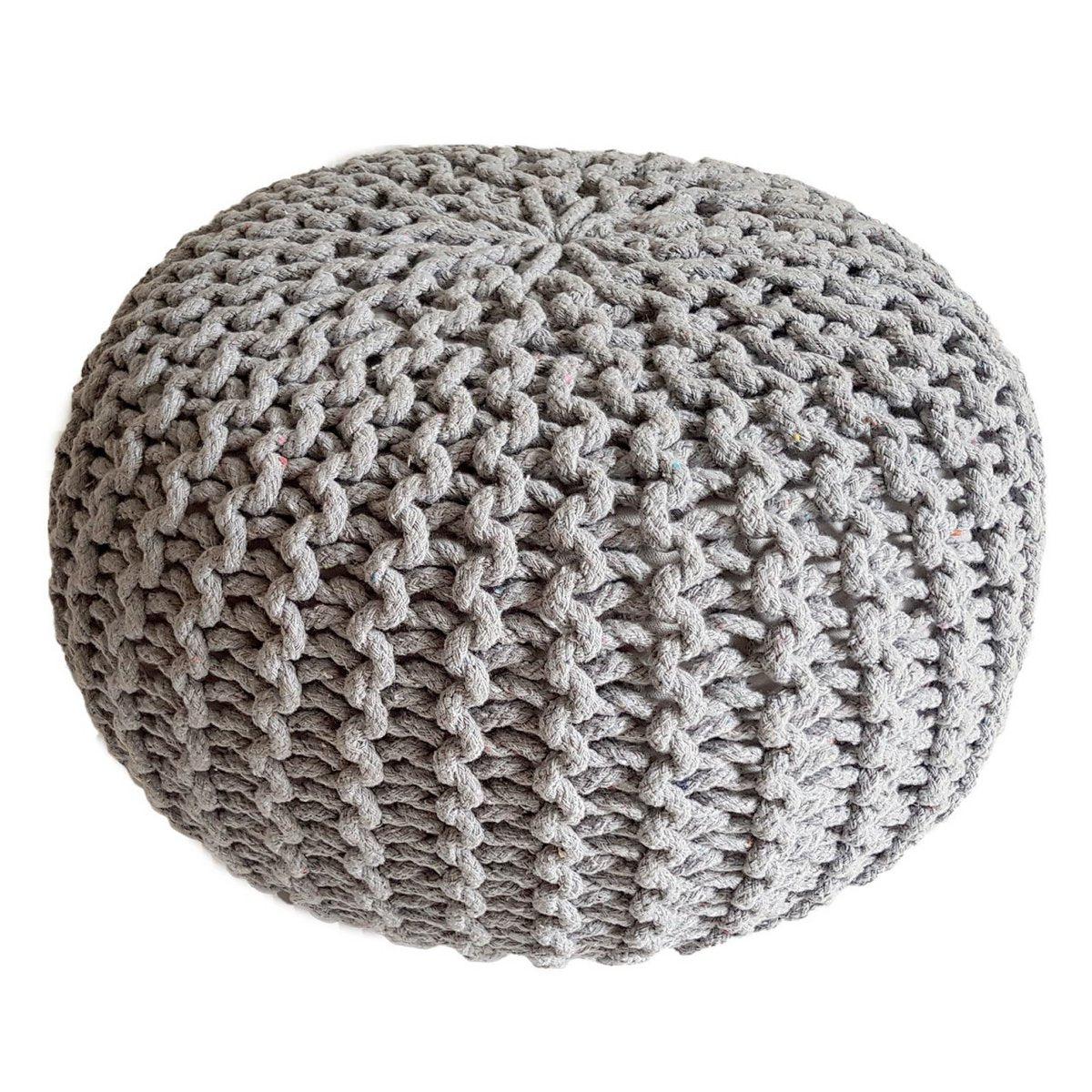 Brei Ontlasting Pouf Diameter 45 Cm Hoogte 30 Cm Vloer Kussen