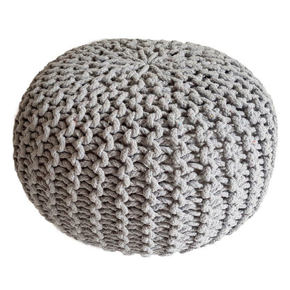 Brei Ontlasting Pouf Diameter 45 Cm Hoogte 30 Cm Vloer Kussen