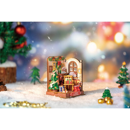 Robotime, DIY Miniature Christmas Fireplace, DS041, 7x7x9.5cm