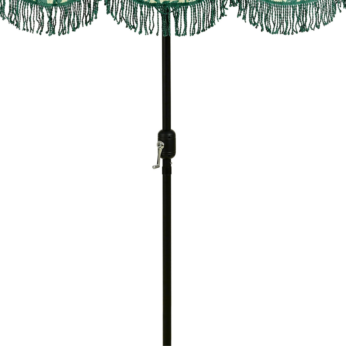 Parasol 235 cm donkergroen polyester