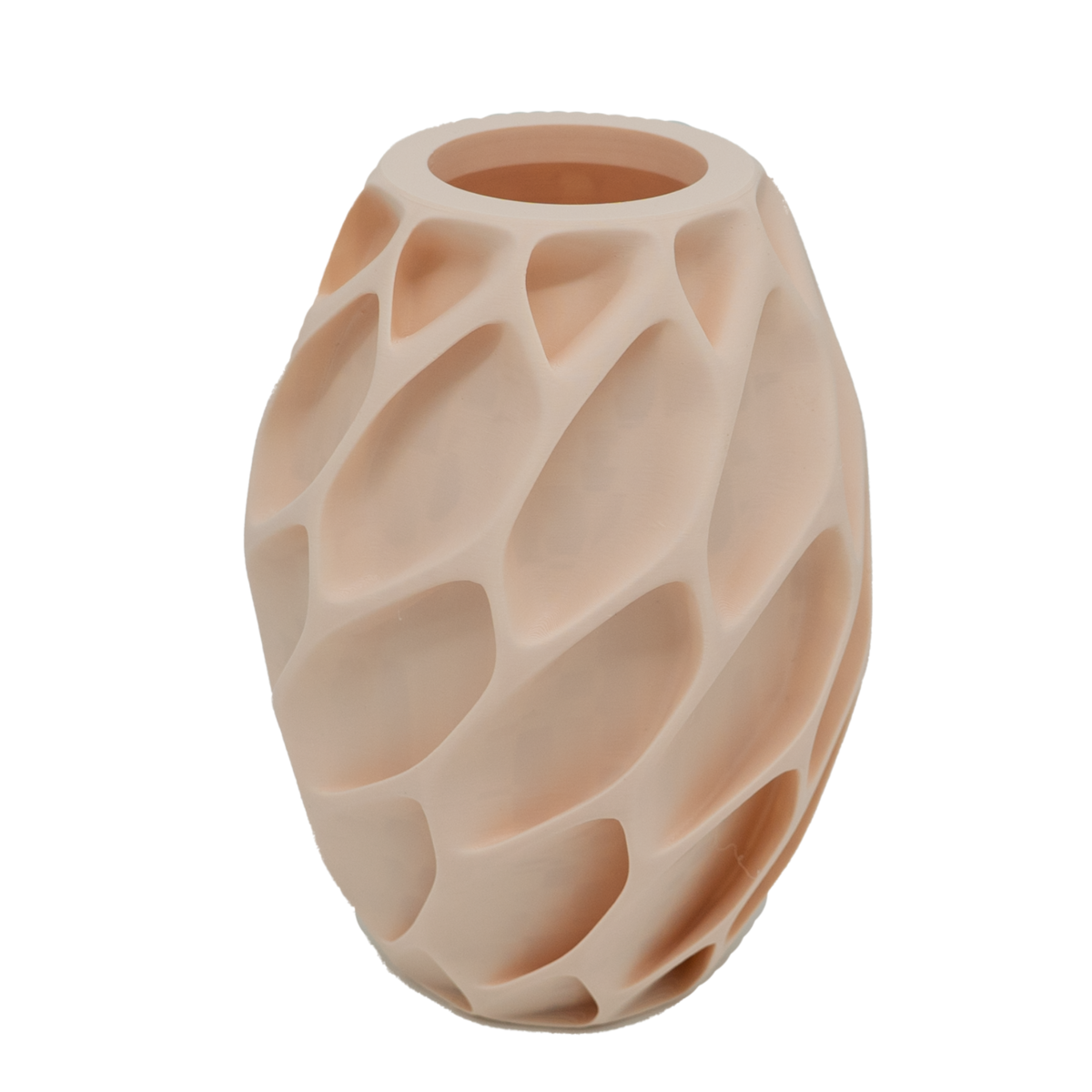 Oruna 3D vaas - 3D geprinte vaas - Duurzaam PLA - Geschikt voor kunstbloemen