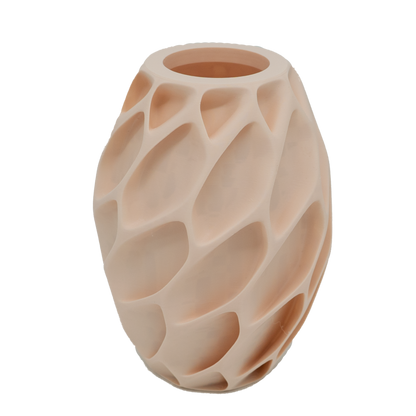 Oruna 3D vaas - 3D geprinte vaas - Duurzaam PLA - Geschikt voor kunstbloemen