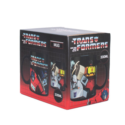 Transformers beker 330 ml keramiek zwart