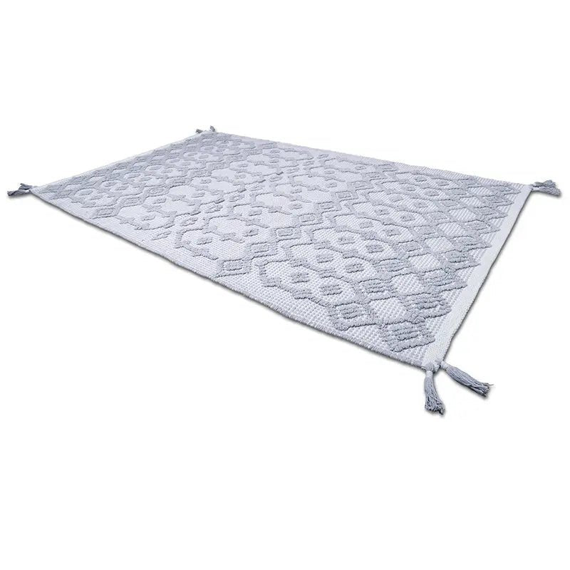 BLONDE GREY natural and ecru children's rug