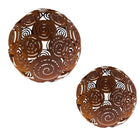 Filigree Decorative Ball | Patinated Garden Decoration Ball
