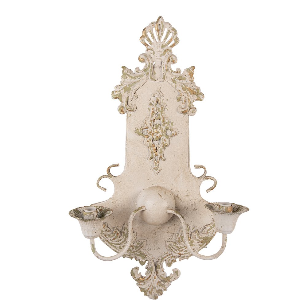 Wandlamp 40x18x70 cm metaal beige