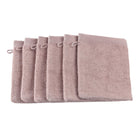 Washandje 16x22 cm katoen roze