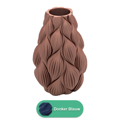 Lamina 3D vaas - 3D geprinte vaas - Duurzaam PLA - Geschikt voor kunstbloemen