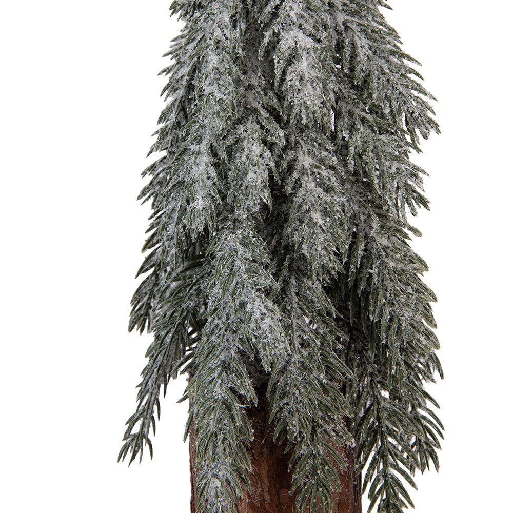 Mini Kunstkerstboom Ø 15x44 cm Groen Hout
