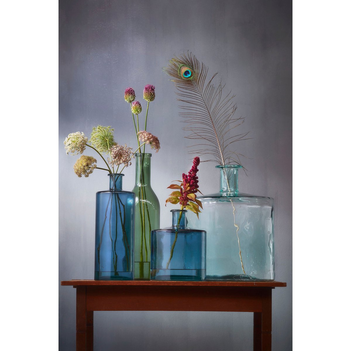 Decoratieve fles Rioja Grijs