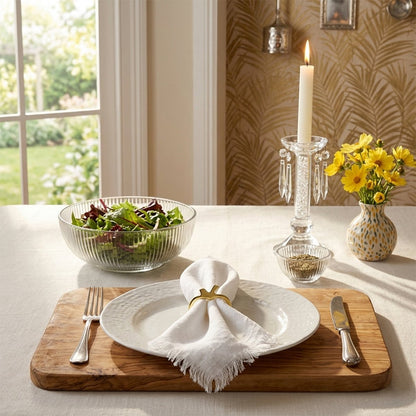 Servetringen goud acryl set 4 stuks