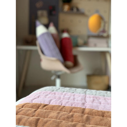Crayon Corduroy Speelmat Pastel Terug Naar School Decor