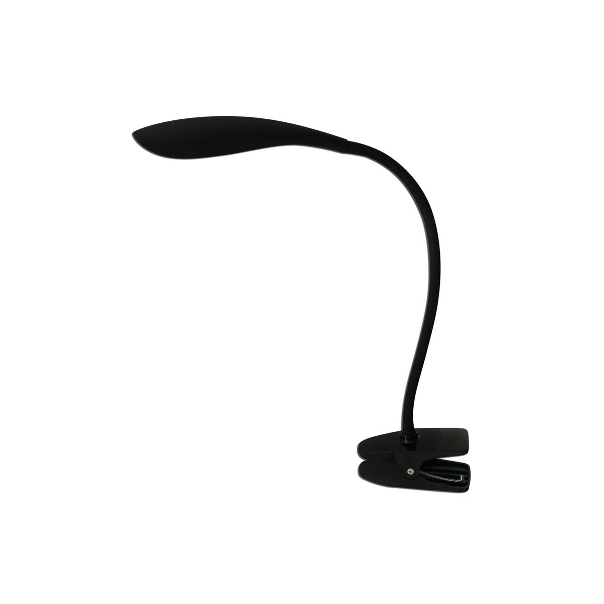 Led Klemlamp ALF Met Geïntegreerde LED Zwart Metaal Plastic