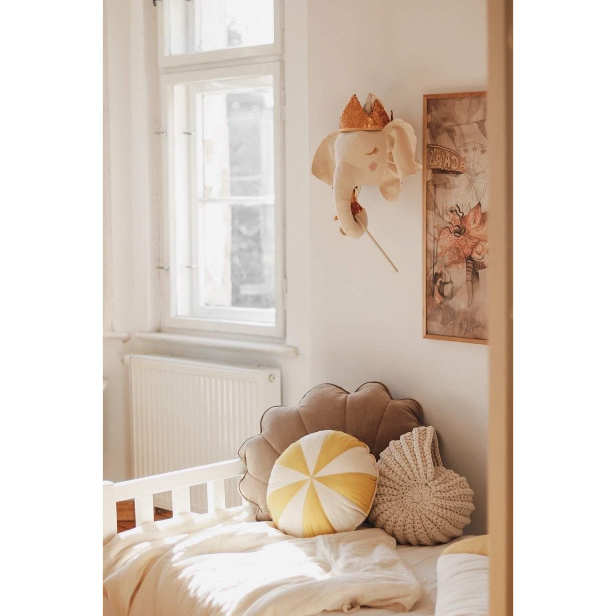 Patchworkkussen Honey Candy decoratief