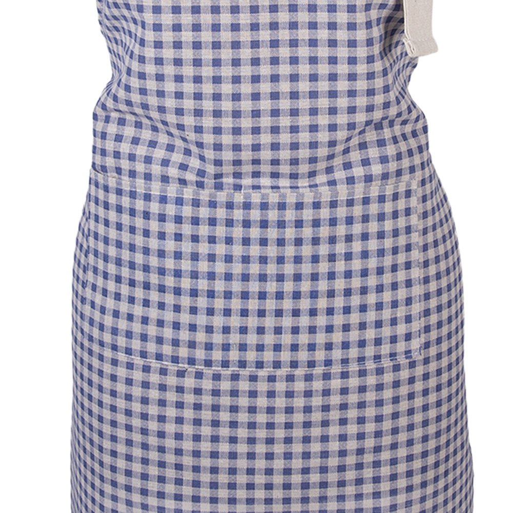 Keukenschort 69x68 cm Blauw Polyester