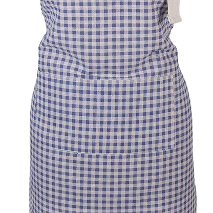 Keukenschort 69x68 cm Blauw Polyester