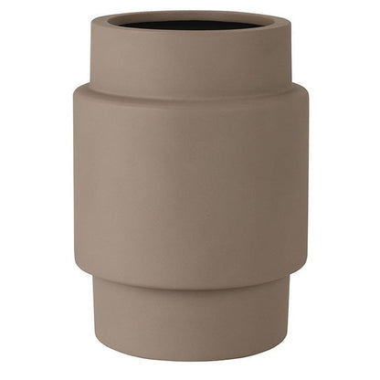Plantenpot Ø40x50 cm fiberstone taupe