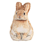 Sierkussen Konijn 13x5x25 cm Bruin Polyester